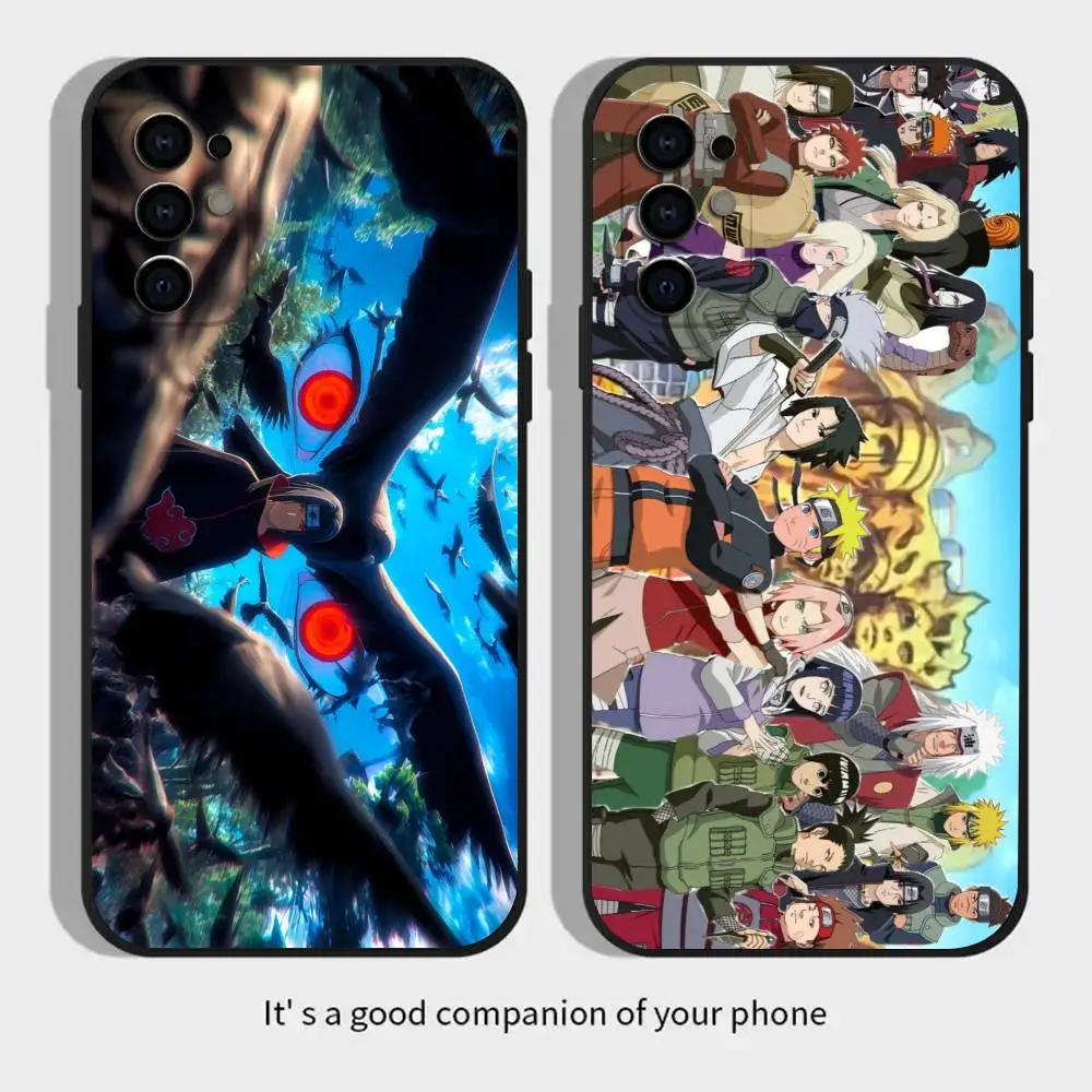 Itachi with Crows Shatterproof TPU Printed Phone Case For Samsung Galaxy S26/S25/24/23/22/30/21/10/9,Ultra,Plus