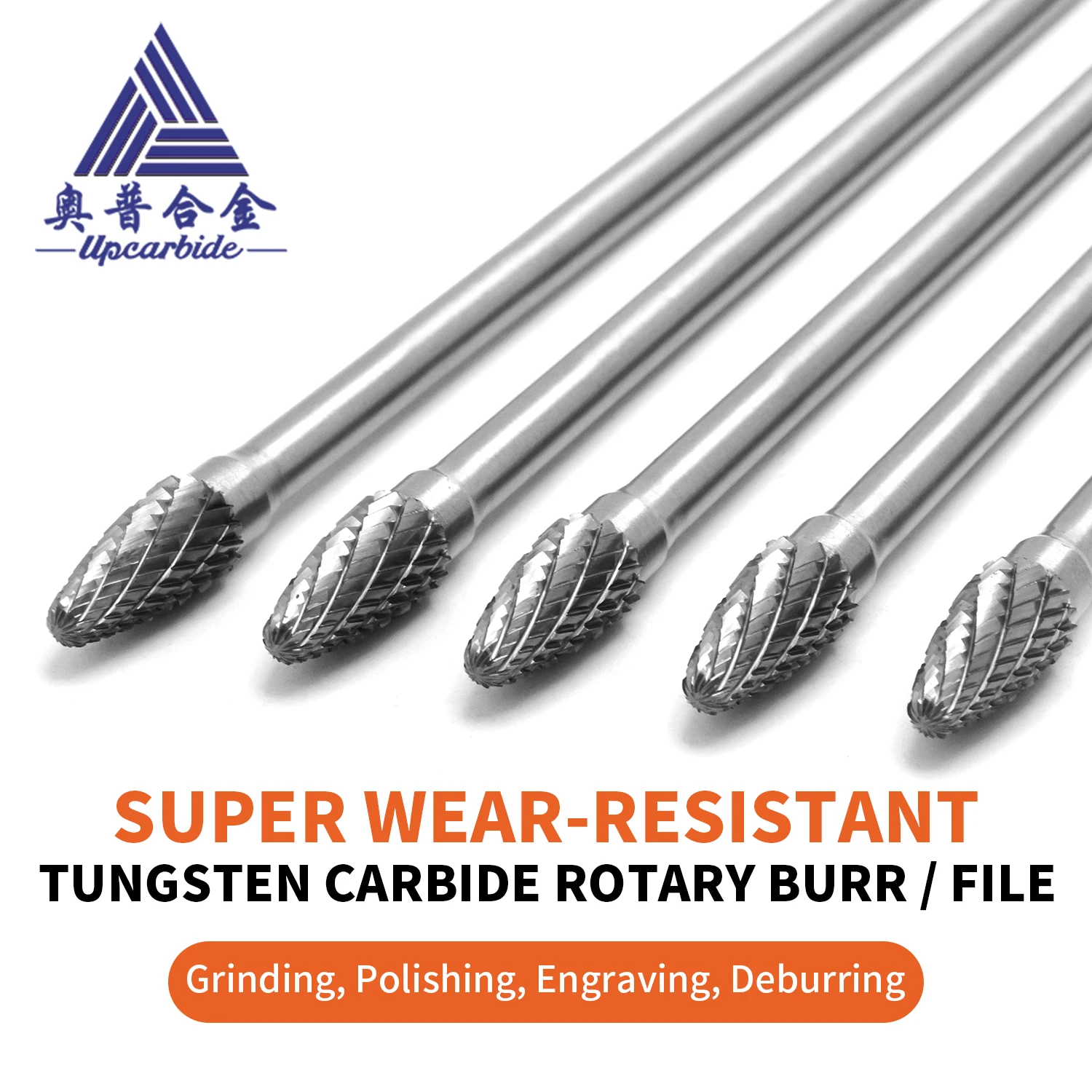 FX9.52mm Carbide Cemented Carbid Cutter Rotary Tool Burr 89.5hra CNC Engraving Abrasive Tools Metalworking Milling Polishing