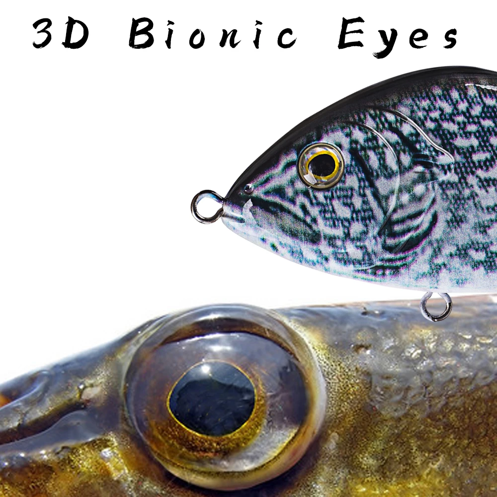 Dr.Holife 1 قطعة Jerkbait الصيد إغراء 100 مللي متر 45 جرام بالوعة الطعم الاصطناعي المياه المالحة خشخيشات المنزلق الطعم الثابت