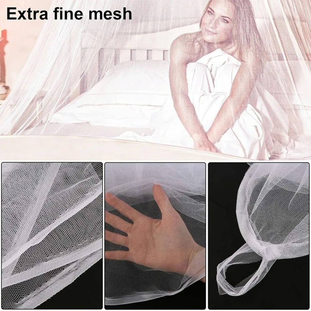 Outdoor Sexy Mosquito Nets Mesh Square White Canopy Net Prevent Insect Durable Mosquito Net Tent Home Single Beds