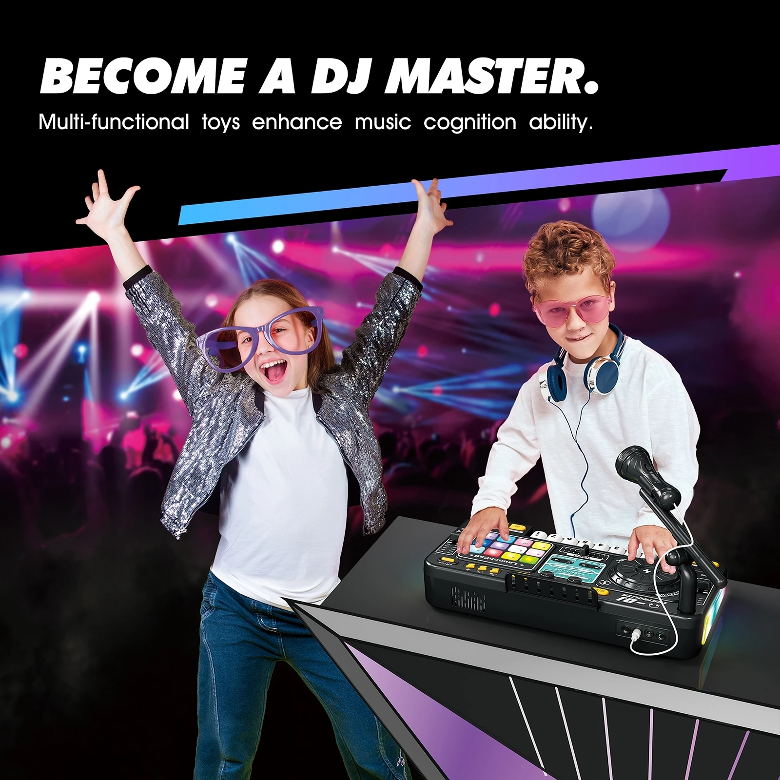 Mezclador de DJ multifuncional - Audio Music Maker reseña y precio