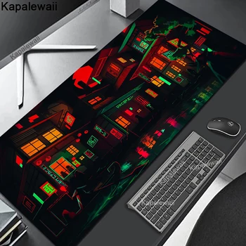 Pixel Office Gaming Mouse Pad Pc Gamer Mousepad Rubber Non-slip Mouse Mat Gamer Speed ​​Keyboard Pads Office Rubber Desk Mat