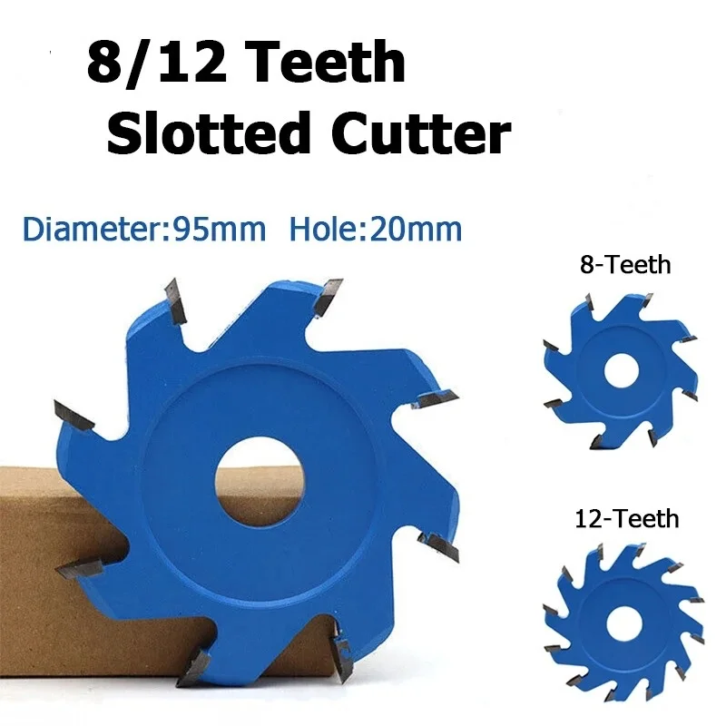 

8/12 Teeth Alloy Blade for Circular Saw&Angle Grinder U/V-Shaped Slotted Aluminum Composite Panel Cutting Disc For Woodworking