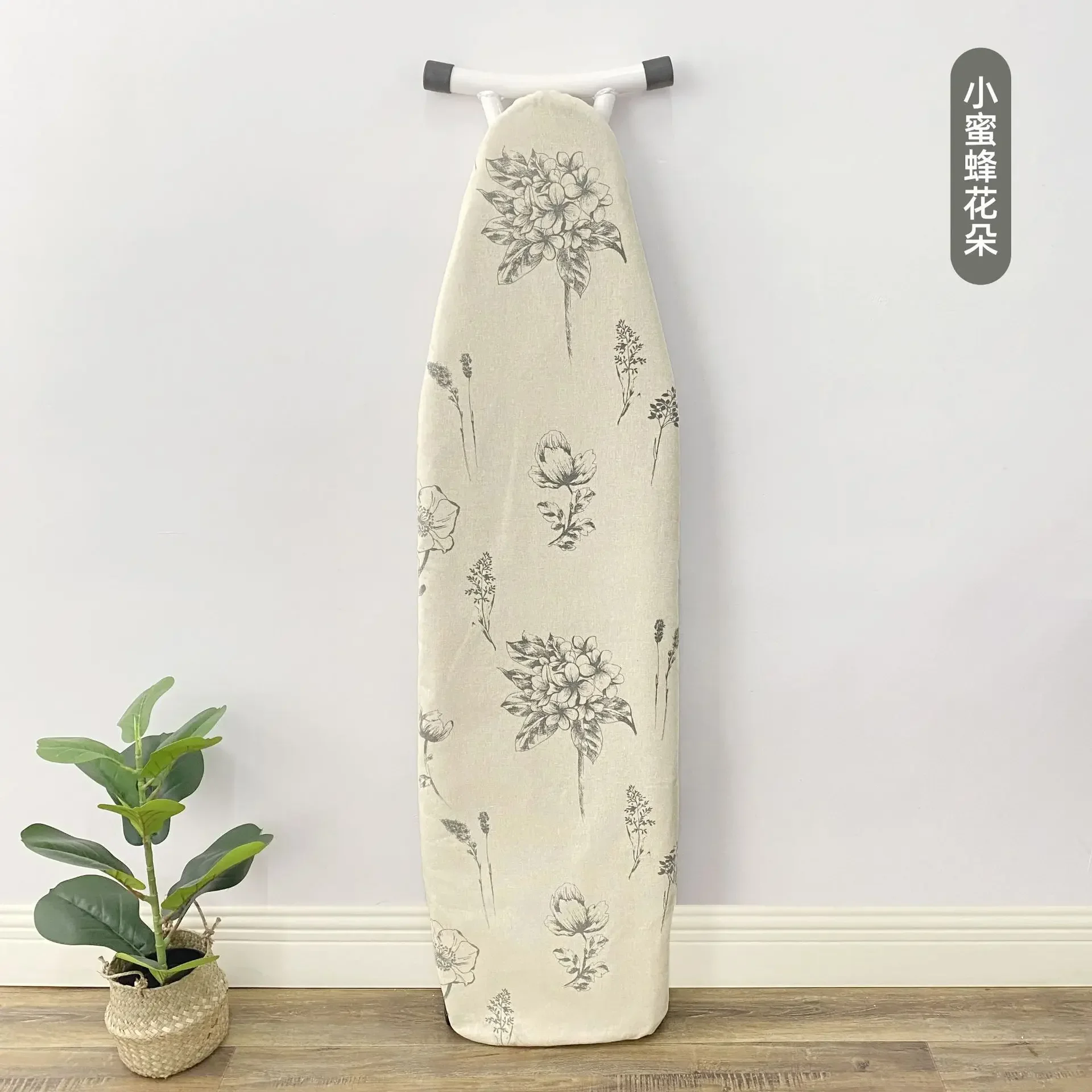 Plant Series Padded Ironing Board Cover Replacement Ultra Thick Fitted Heat Retaining For Long Periods Of Use Only cover