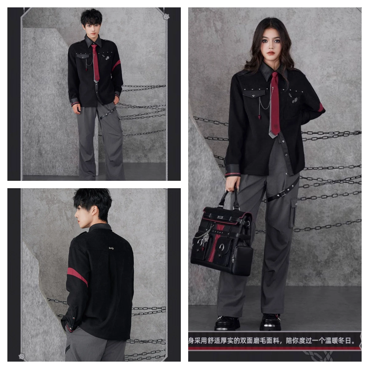 

In Stock Wriothesley Shirt Original Merch Genshin Impact Wriothesley Theme Impression Serie Casual Shirt Cosplay Gifts