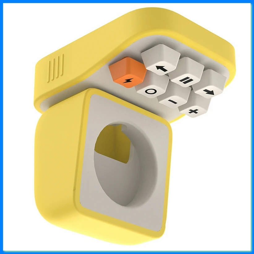 Desktop Holder for Watch Series 10 9 8 7 6 SE 42 46mm Charger Stand Ultra 2 1 49mm Charging Base for 3 2 1 Yellow-A21R