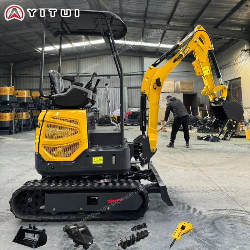 

Mini Excavator 2.0 Ton Diesel Engine Multifunctional For Garden Home Renovation & Small Construction Projects Customized