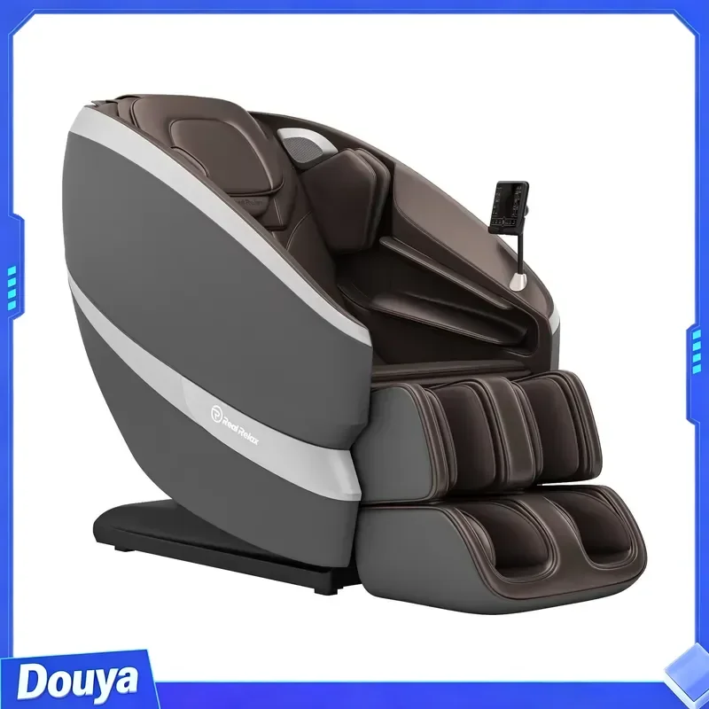 OEM Available 3D L Track Zero Gravity Massage Chair with Shiatsu and Air Pressure Functions