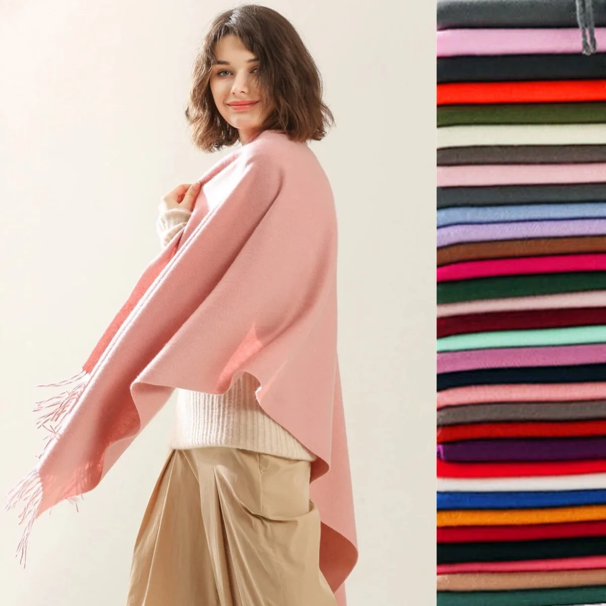 

36 цветов, тонкие имитационные кашемировые кисточки, женский шарф, шали, женские дизайнерские однотонные палантины-хиджабы, длинные шарфы из пашмины