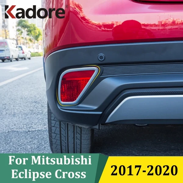 

Для Mitsubishi Eclipse Cross 2017 2018 2019 2020 хромированный задний отражатель противотуманная фара крышка противотуманной фары накладка автомобильные аксессуары