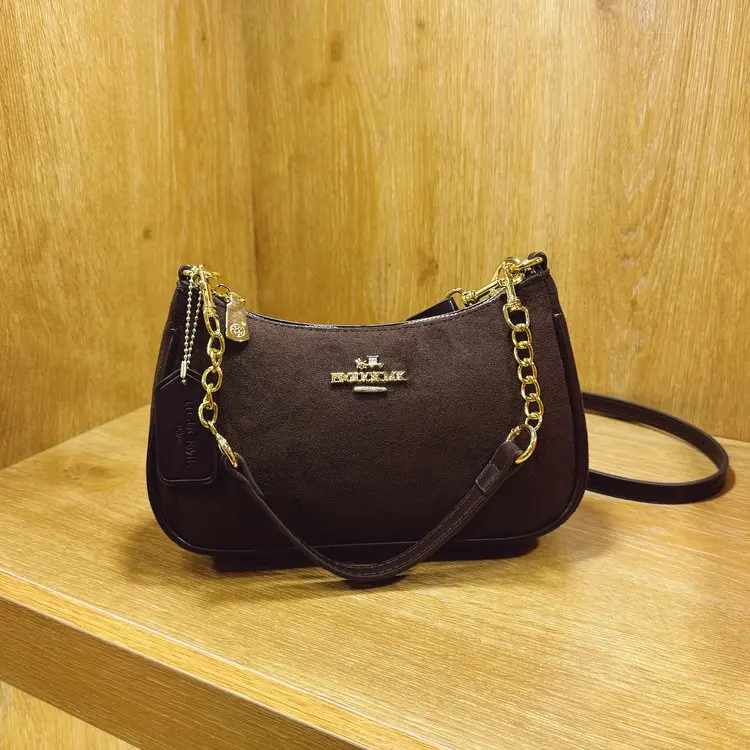 

High-End Designer Unique Diaper Bag Textured Leather Crossbody Handbag For Women Luxury Messenger Bag Simple Chic