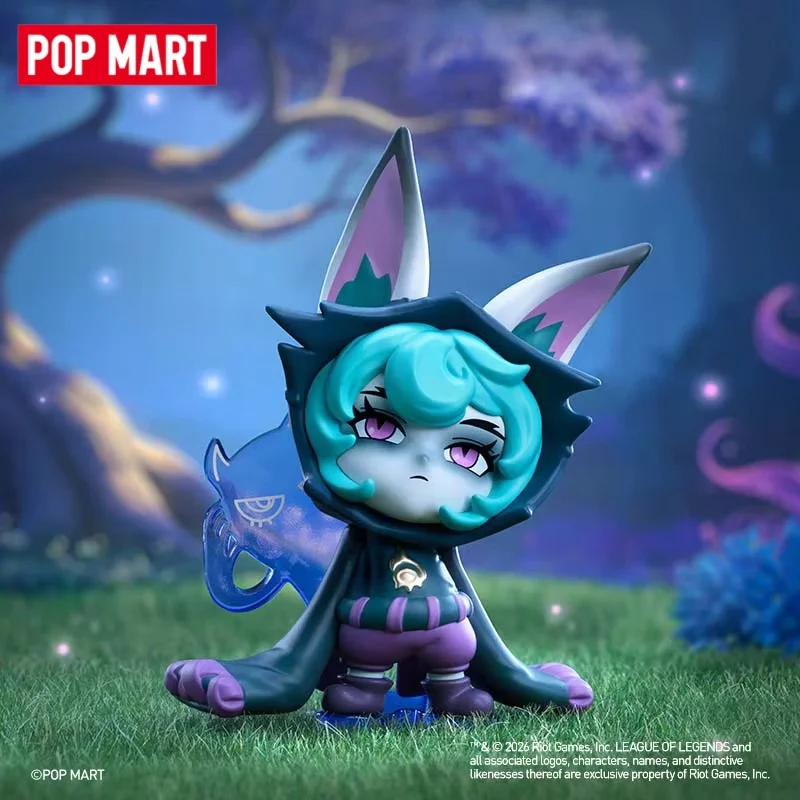 Neue Original POP MART League Of Legends Clash Of Cuties Serie Blind Box Actionfigur Sammlerstück Ornament Geschenk für Anime- und Game-Fans