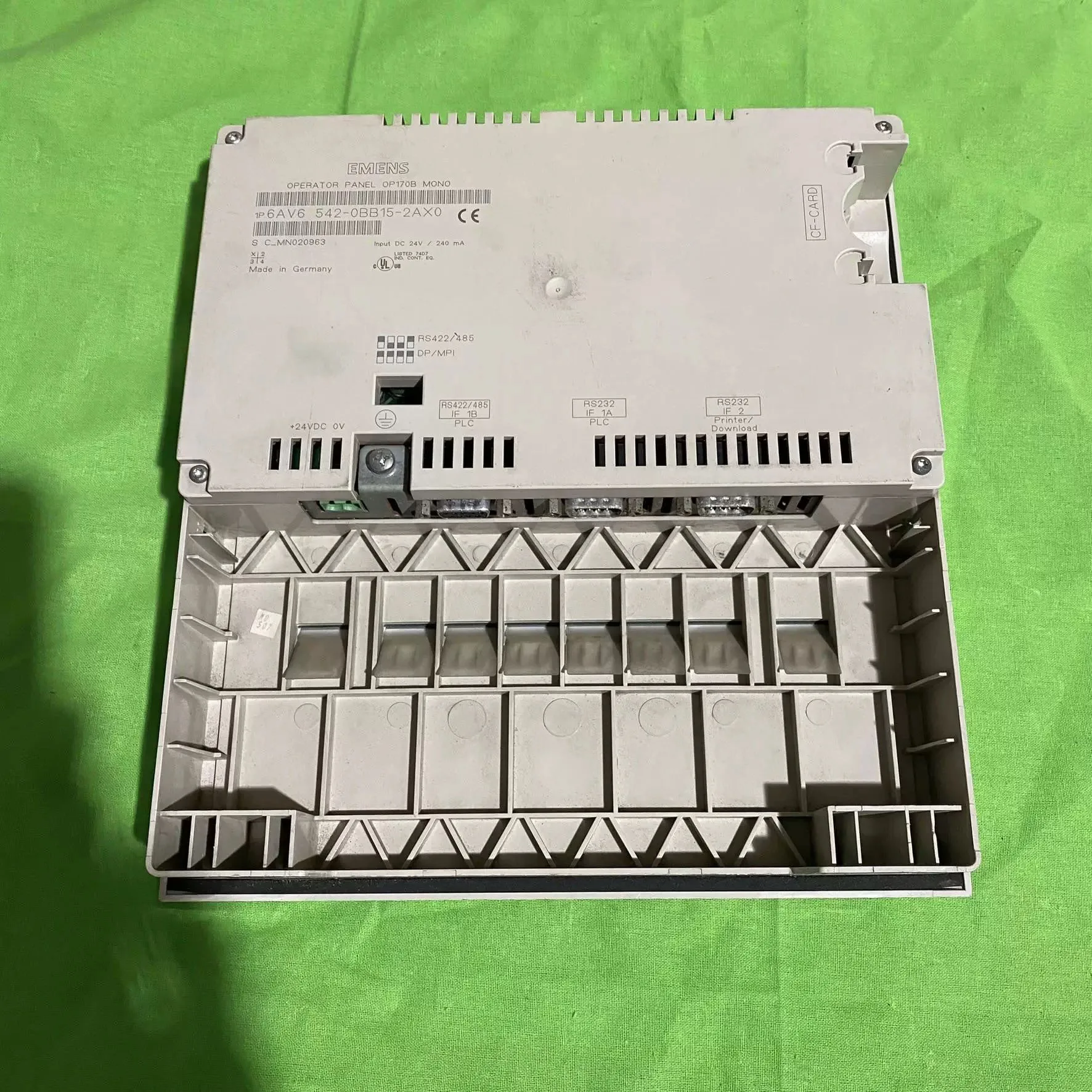 Siemens 6AV6 542-0BB15-2AX0용 6AV6542-0BB15-2AX0 HMI 패널