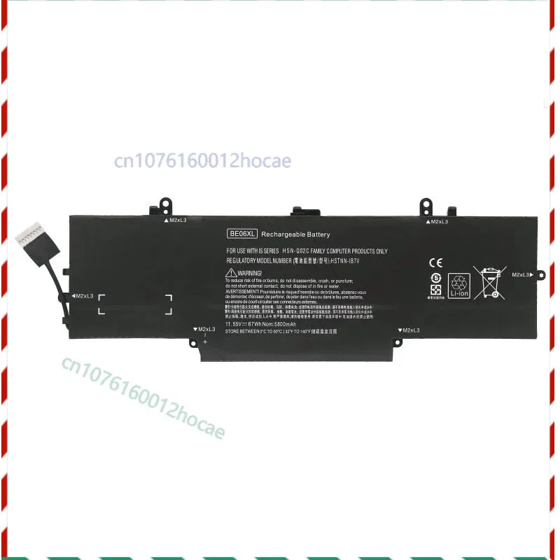 

Laptop Battery For HP BE06XL HSN-Q02C HSTNN-1B7V EliteBook 1040 G4 11.55V 67W