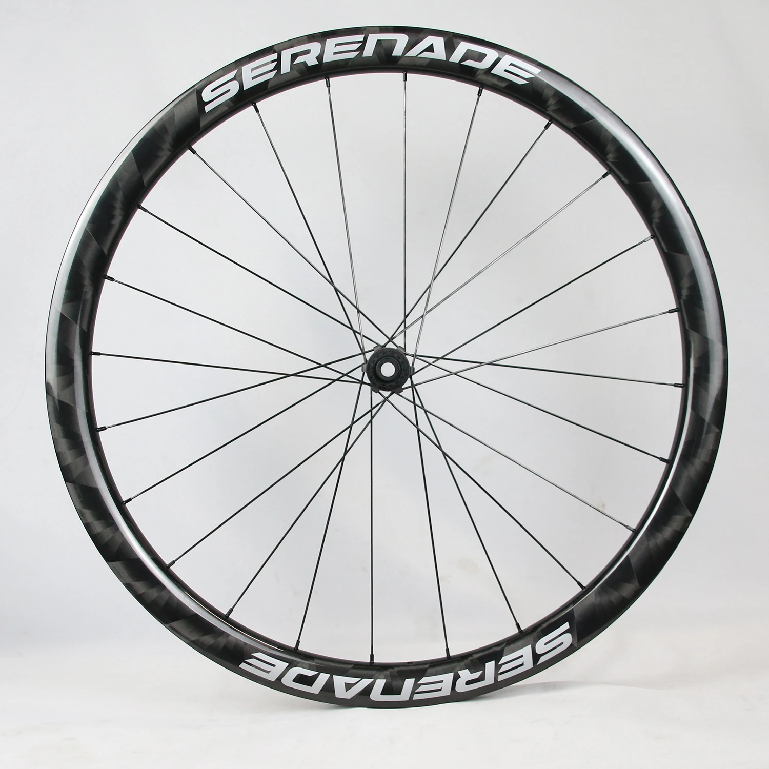 Serenade Carbon Rim X-weave 700C Wheelset Road Disc Brake Carbon Fiber Bicycle With SR248 Hub