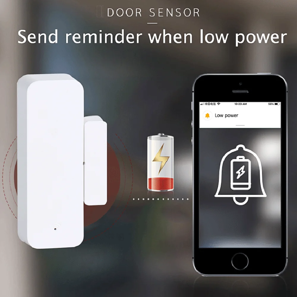 Bild 6: Tuya ZigBee Wifi Tür sensor Fenster Eingang Sensor Sicherheit Einbrecher Magnets ensor Alarm Smart Life Arbeit mit Alexa Google Home