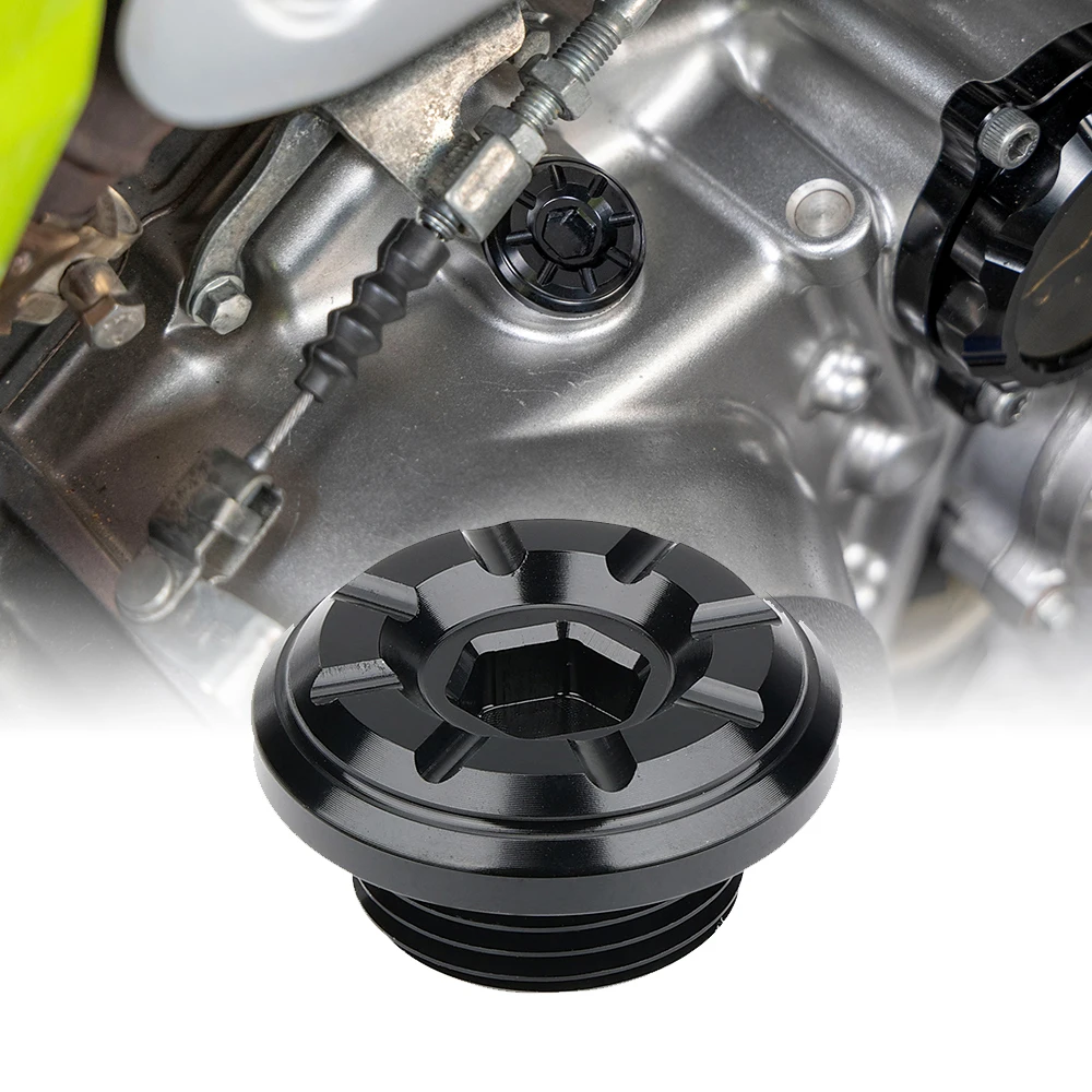 

Крышка заливной горловины моторного масла KEMIMOTO ATV, совместимая с Yamaha Raptor 700 700R Wolverine X4 YZF R1 2006-2025, пробка для слива масла, гайка поддона