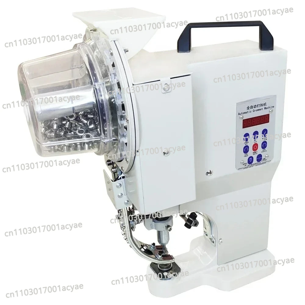 Electric Punching Machine for Labels & Cloth – 6/10/12mm Interchangeable Dies for PVC Waterproof Fabric & Tag Punching