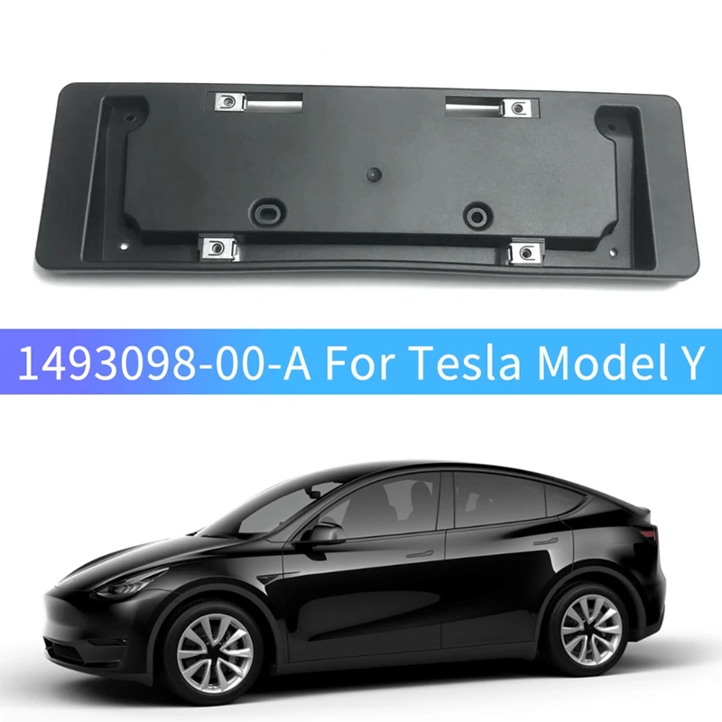 Front License Plate Bracket License Frame License Plate Fixed Base Bracket 1493098-00-A Parts For Tesla Model Y