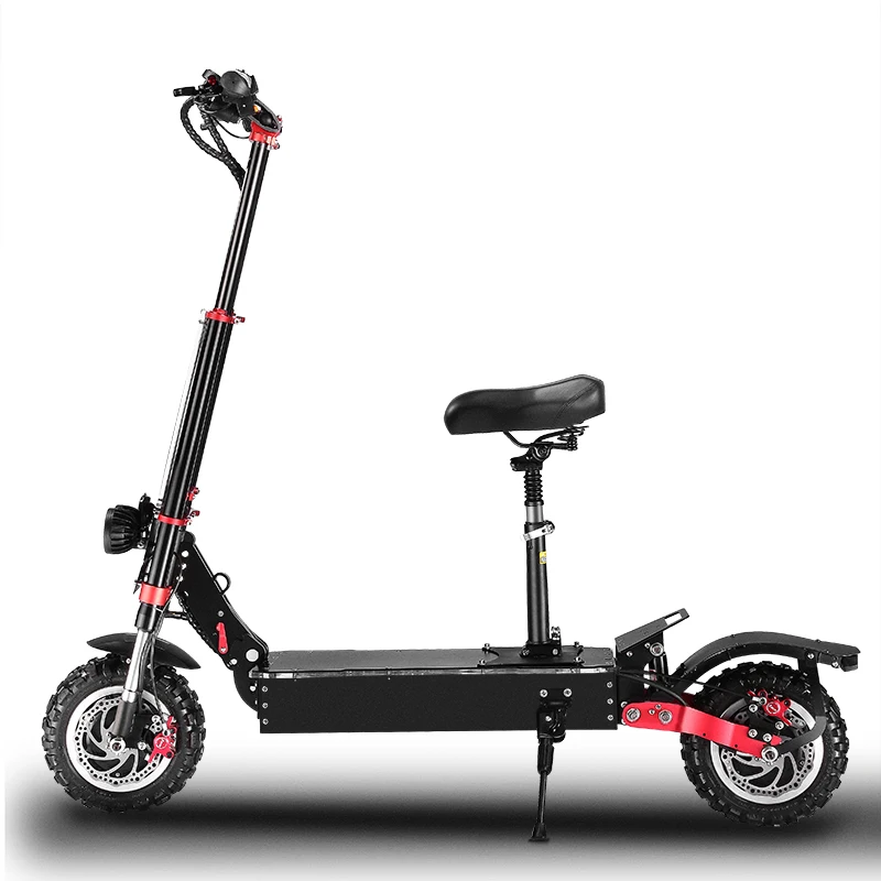 BOYUEDA S4-11 6000W High Power Dual Motor 60V 38AH Battery 11inch Folding E-Scooter Off-road Electric Scooters