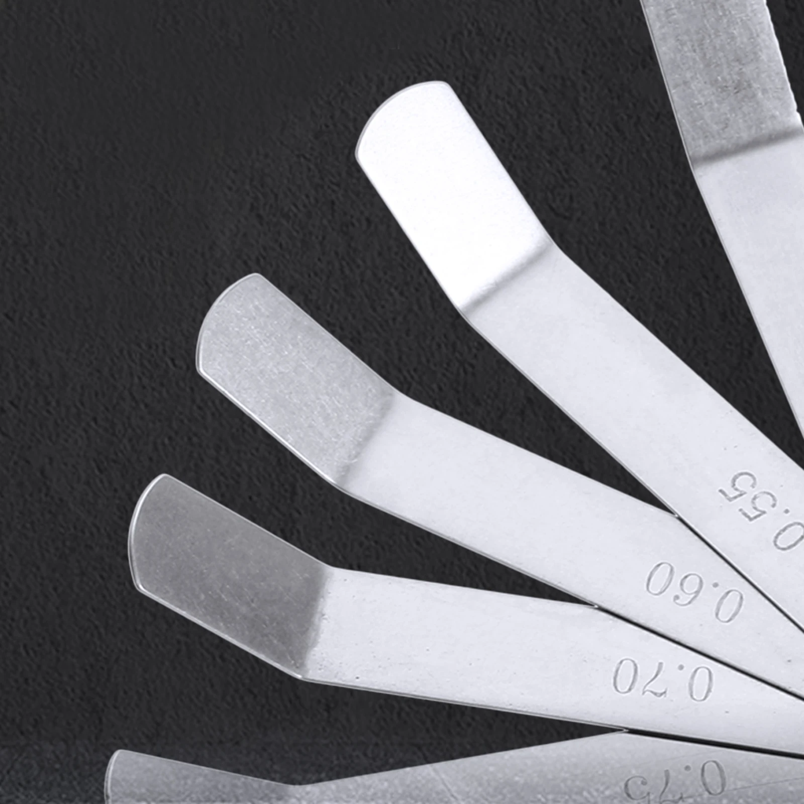 

Набор высокоточных щупов, вращающийся на 360 градусов измерительный инструмент из нержавеющей стали, метрическая дюймовая вилка, регулировка клапана