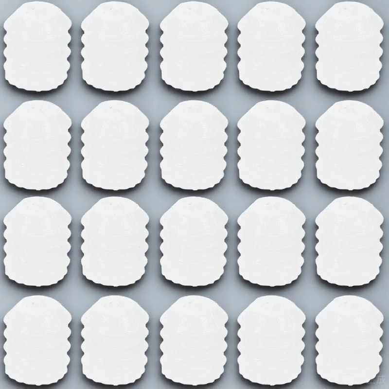 

150pcs Plastic Furniture Connector Fittings 3-In-1 Internal External Thread Inserts For Cabinet Door Hinge Repair Dowel