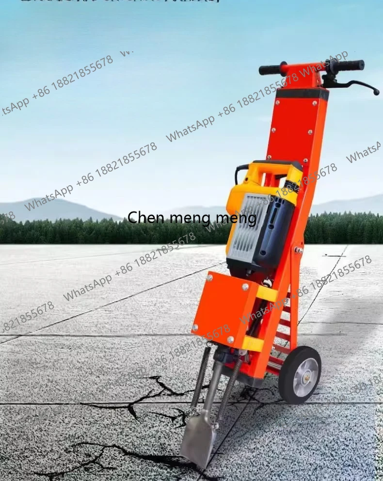 Push electric pick car Tile shovel machine Plastic floor crushing shovel