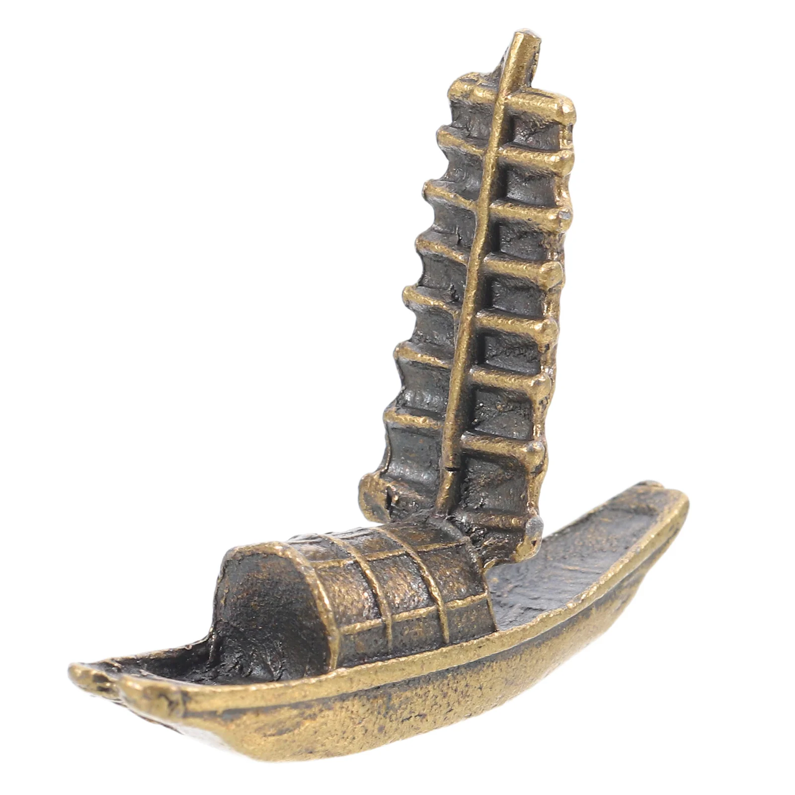 

Boat Landscape Ornaments Mini Decor House Accessories Cartoon Beach Theme Decors Alloy Book Shelf