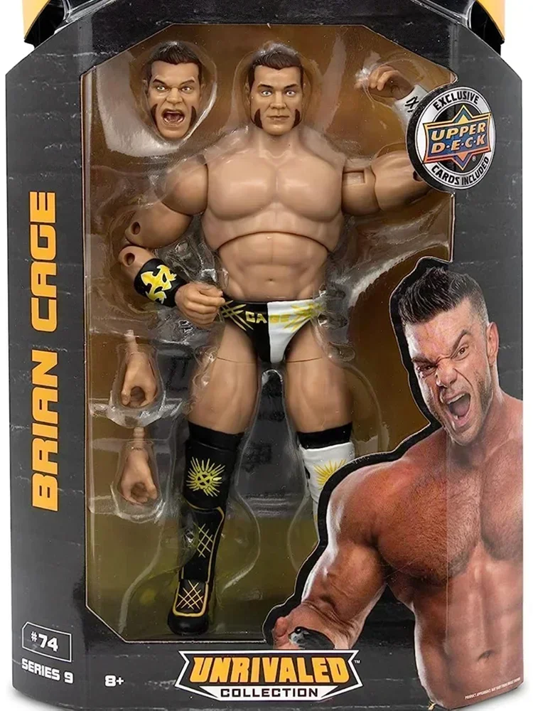 New Wwe Series 75 Action Figure Wrestling Figure Display Collection Festival Gift Moveable Joint Pvc Model Adult Kids Toy Gifts