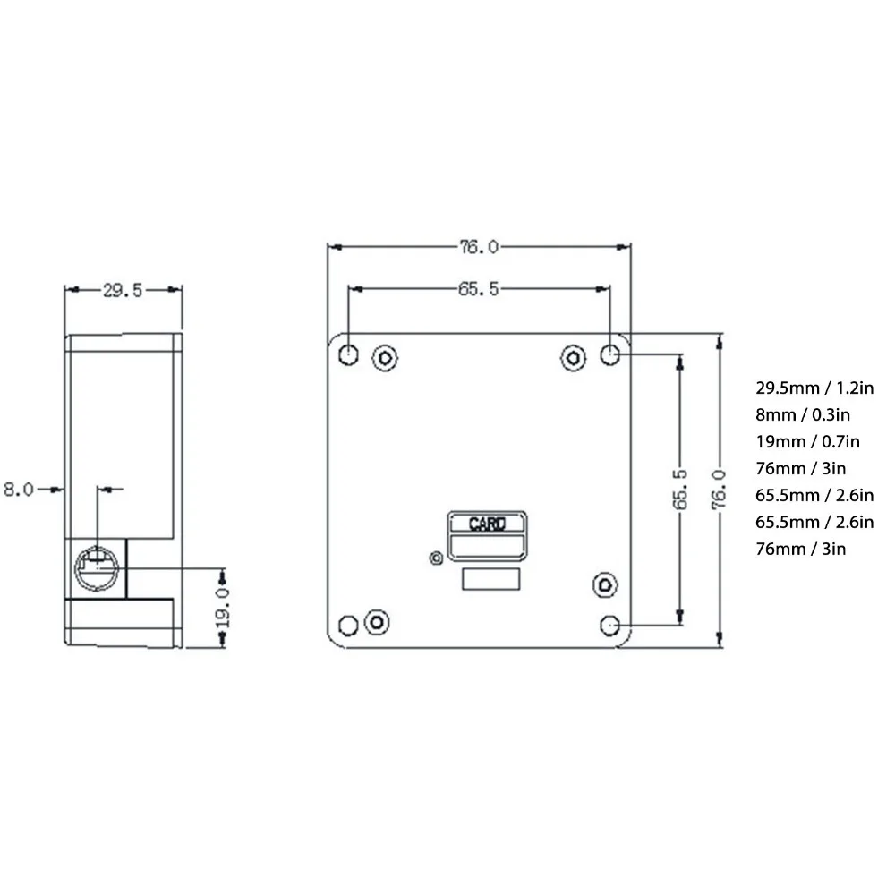 Safety Digital Keypad Drawer Lock ABS Invisible Electronic Cabinet Lock Smart Cabinet Lock Pantry
