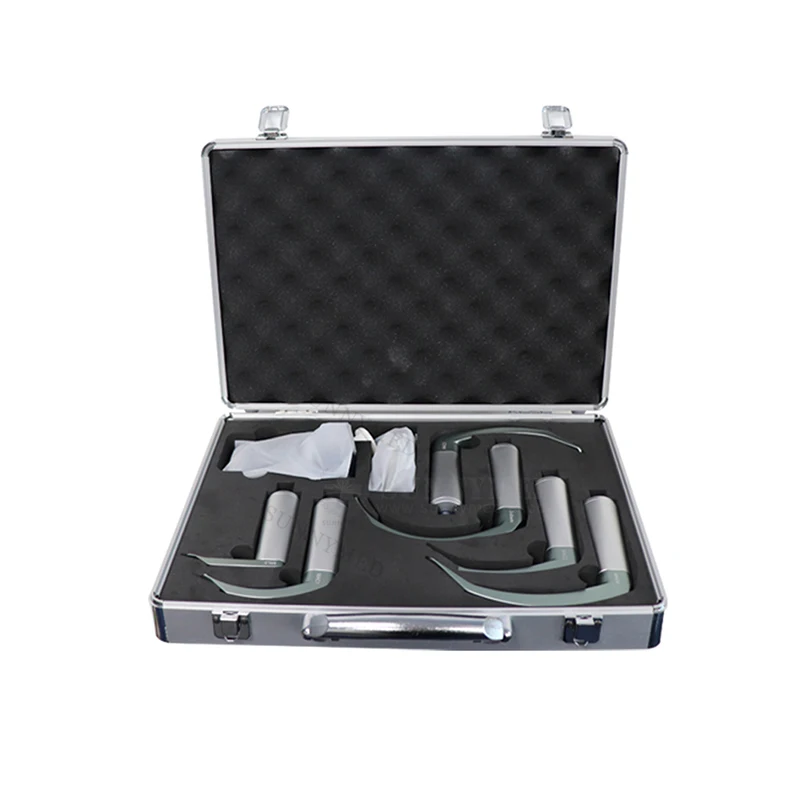 SUNNYMED SY-P020N best price Professional Video Laryngoscope Set Optional Size Laryngoscope Price