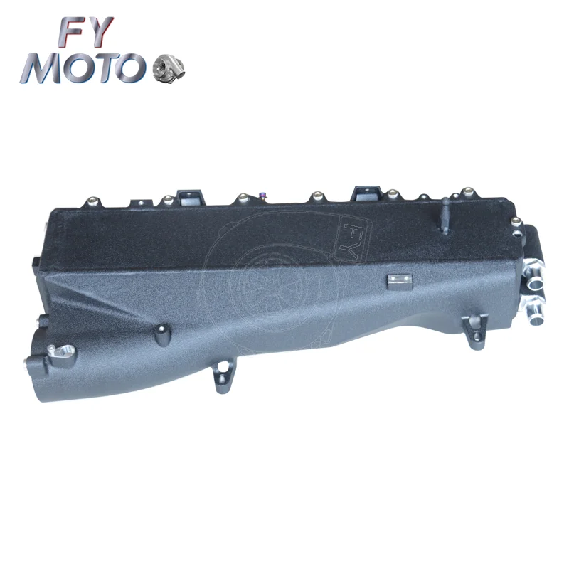 CNC Billet End Tanks Gen 2 B58 Charge Air Cooler Intake Manifold For BMW M340i B58 G20 G29 Supra A90 3.0T 2020+ 48V
