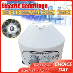 800-1 Laboratory Electric Laboratory Medical Practice Machine Supplies PRP PRF Plasma 4000rpm 1790xg Desktop Centrifuge