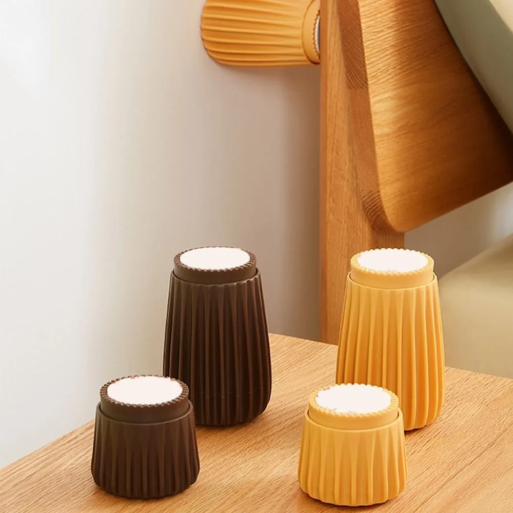 2 Buah/Set Penghenti Penstabil Tempat Tidur Pengangkat Kaki Bantalan Anti-tabrakan Alat Anti Guncang Pelindung Dinding Furnitur Tugas Berat