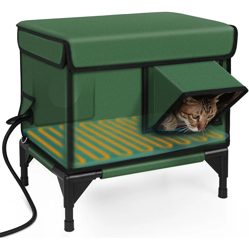 

Cross-Border Hot-Selling Insulated Foldable 900D PVC Cat Nest Maternity Room Outdoor Cat House All Seasons Waterproof