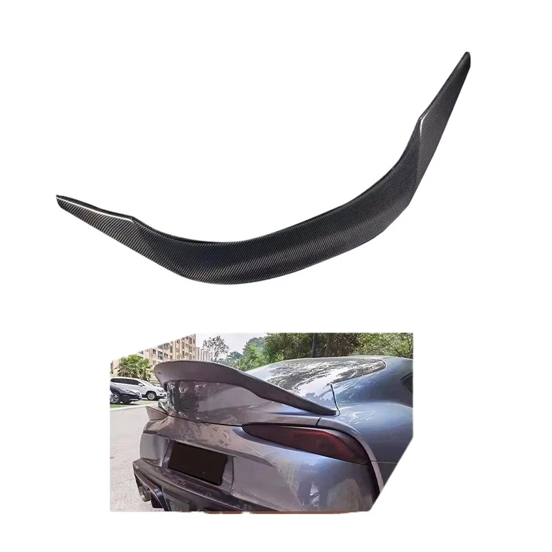 Accessories Premium Car AccessoriesPeect Fitment Carbon Fiber A90 A91 Rear Wing Trunk Spoiler A90 Durable 2