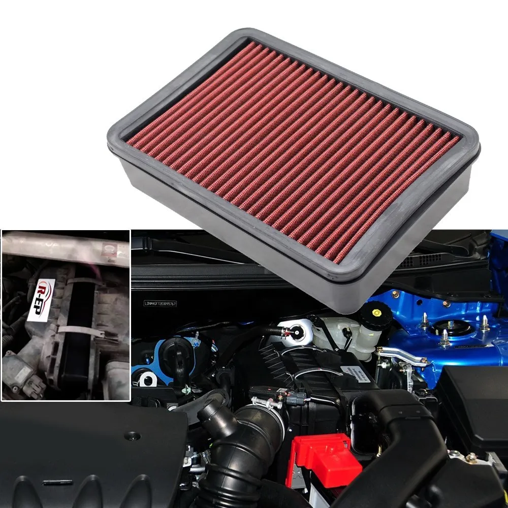 Replacement High Flow Air Filter Fits MITSUBISHI LANCER OUTLANDER ASX Peugeot Citroen OEM1500A023 1500A086 1500A190 Cold Intake