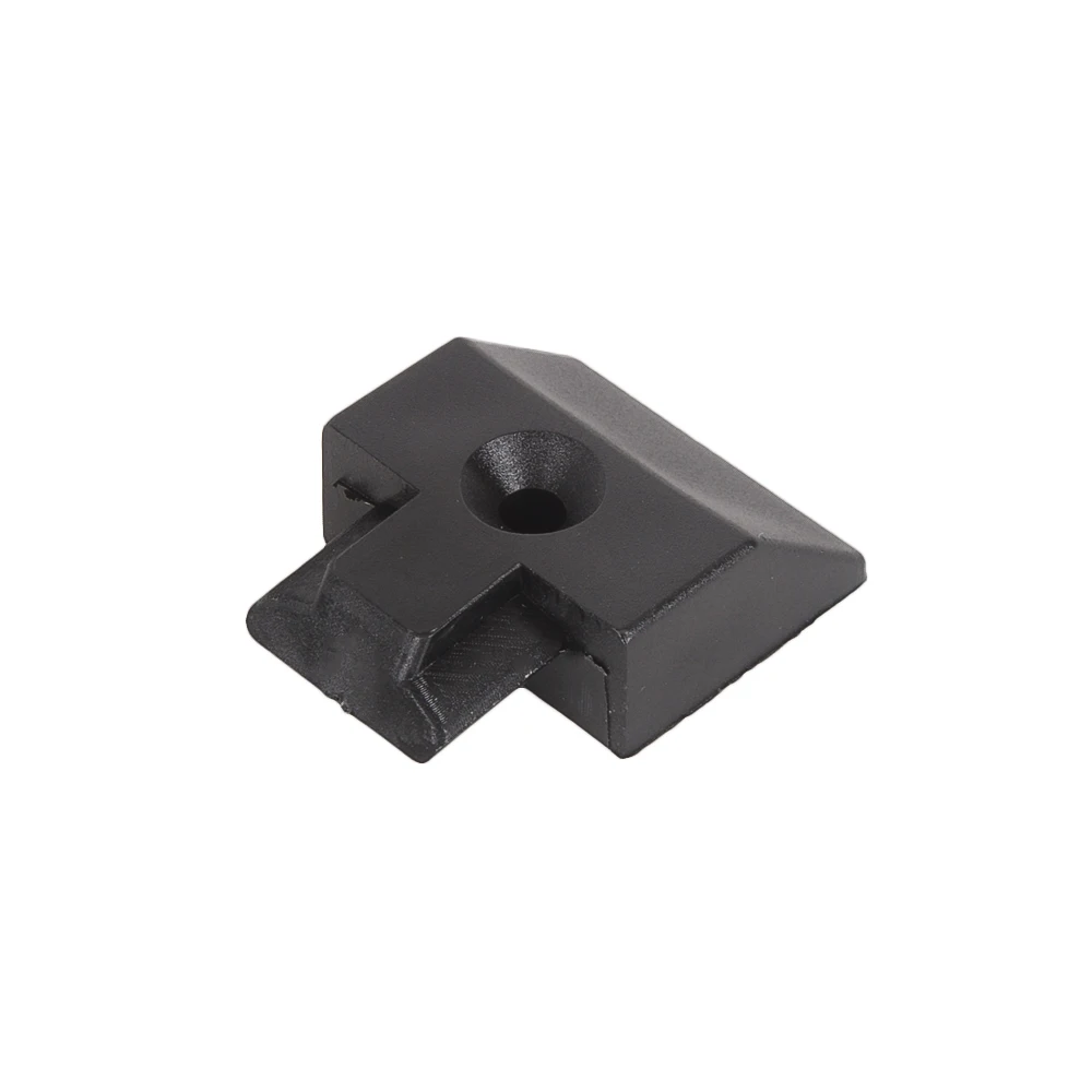 Motorcycle Traile Accessories Tie Down Track Plastic Stopper Plug Airline Rail-Round/ Rail-Square 1 Pair Black Anti-collision
