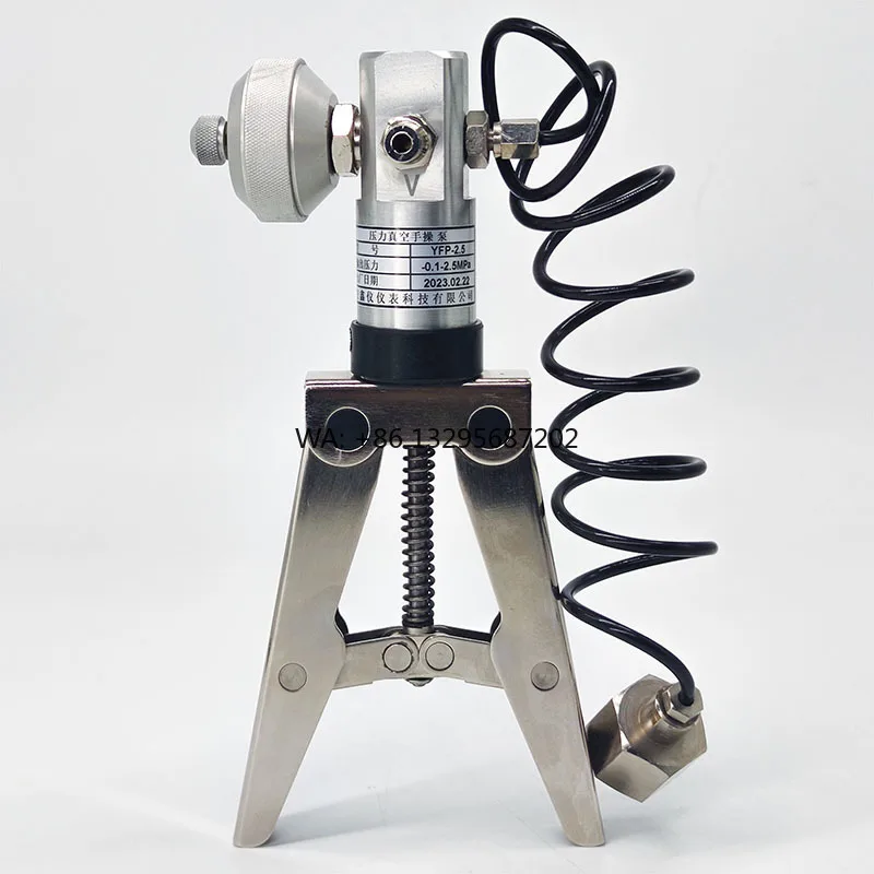 

Portable Pneumatic Vacuum Calibration Pump YFP-25 with -0.088~2.0Mpa Pressure Range for Instrument Testing & Maintenance