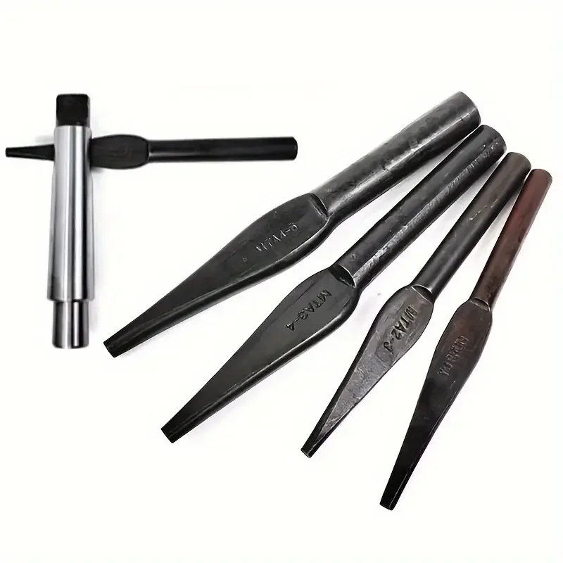 Morse Drill Set MT1 MT2 MT3 MT4 MT5 Wedge Removal Cone Handle Set Variable Diameter Set Inclined Iron Extractor