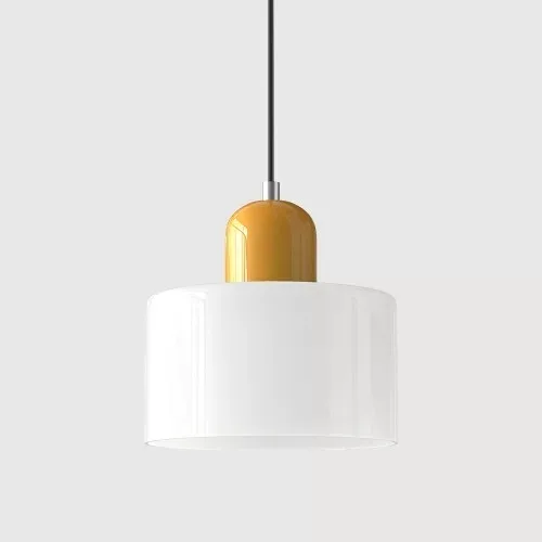 Europese Retro Glazen LED-hanglampen Slaapkamer Hoofdeinde hanglamp Restaurant Bar Koffieshop Bar Verlichtingsarmaturen