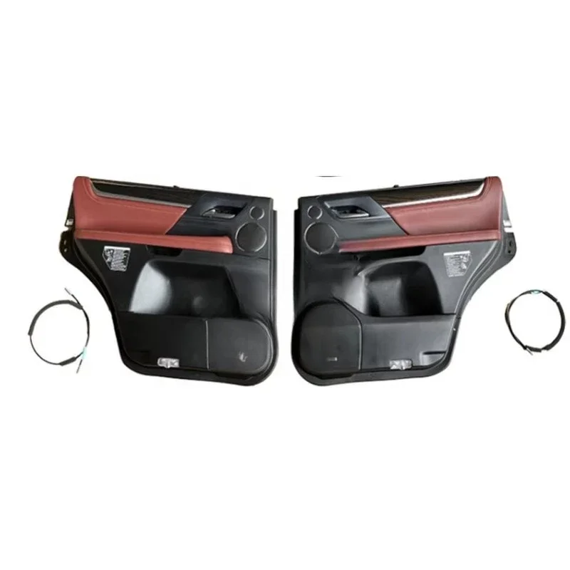 MAICTOP Car Interior Body Kit Side Door Plate for Lx570 2021 Door Panel Upgrade Kit