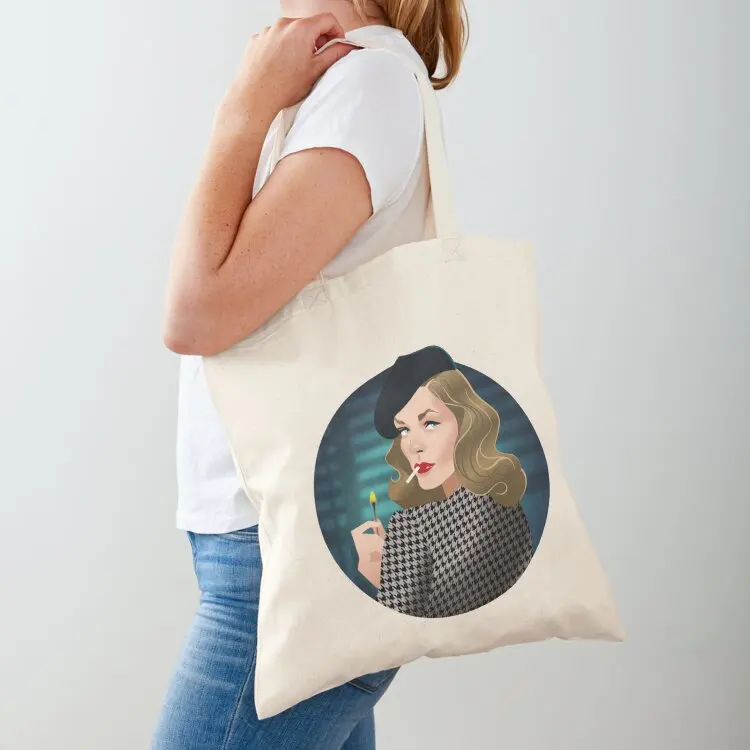

Bacall - Big Sleep Tote Bag tote bag women supermarket folding bag women tote bags aesthetic
