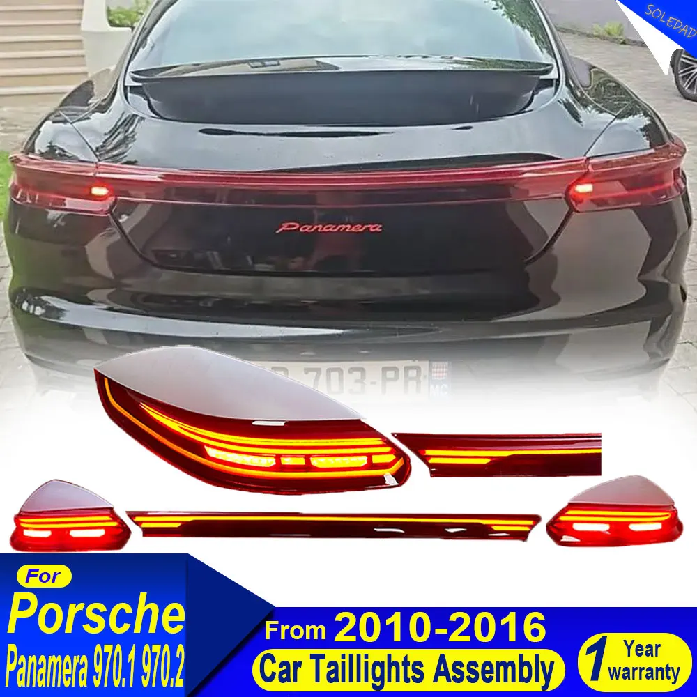 Car Lights For Porsche Panamera 970.1 970.2 2010-2016 Tail light LED Projector Tail Lamp Daytime Running Light Accessories A set