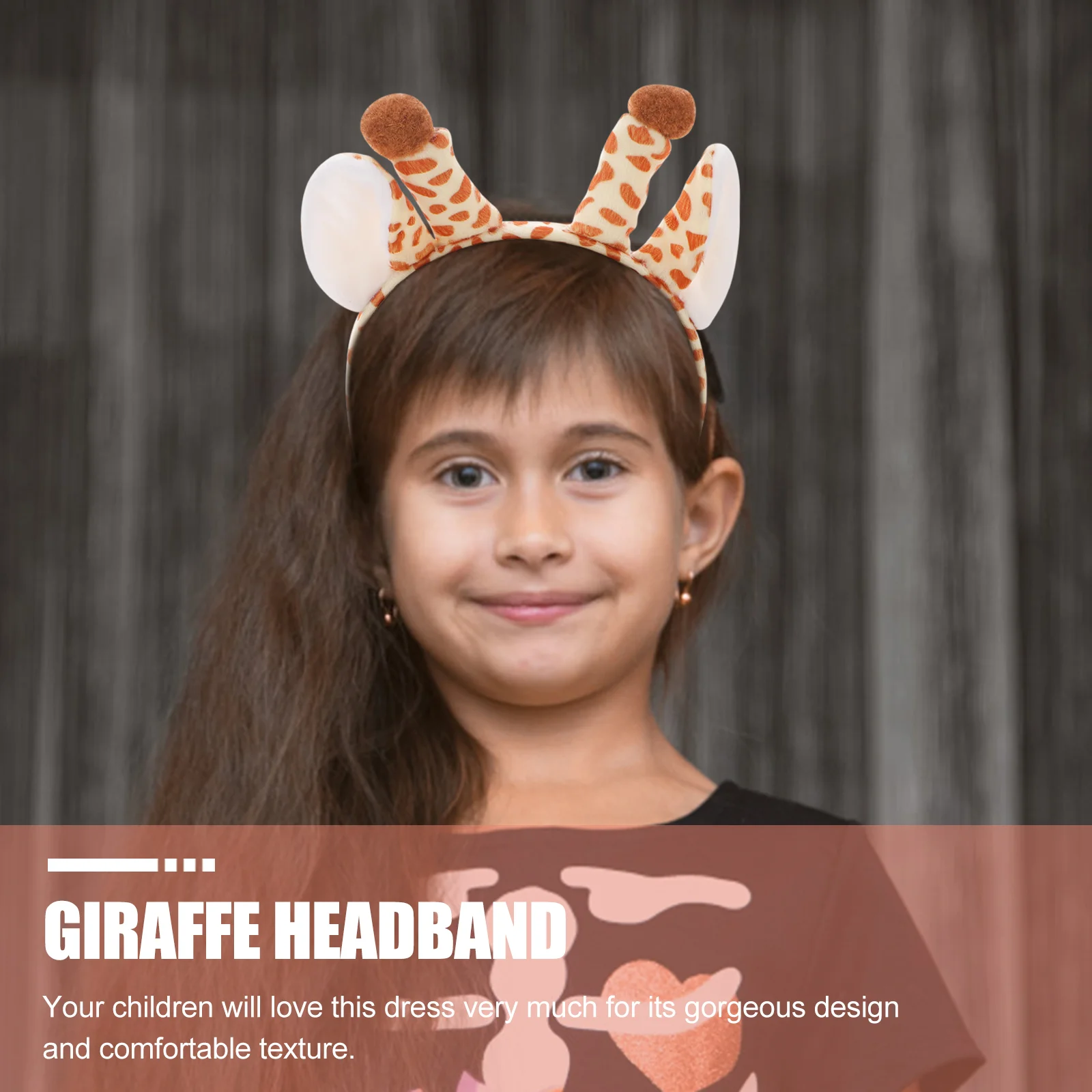 2 uds diadema de jirafa aro para el pelo tocado astas cuerno accesorio Animal Cosplay niño