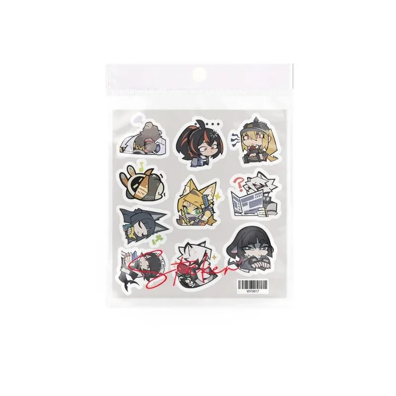 Zenless Zone Zero 64pcs Stickers DIY Decor Handbook For Mobile Phone Case Photographer Notebook Graffiti for Decal Scrapbook Toy