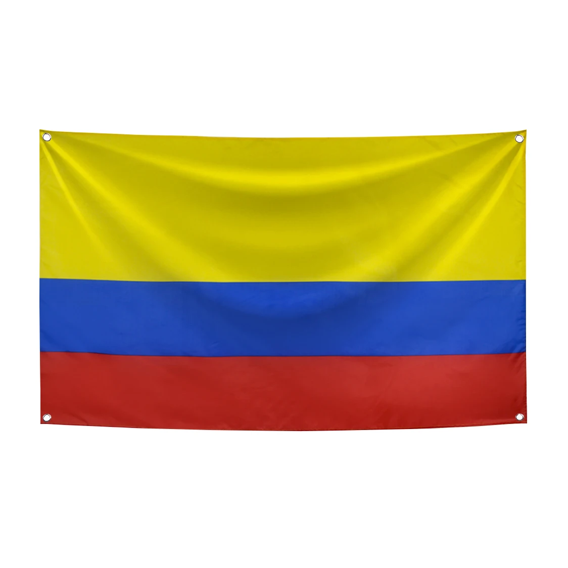 Bandera de Colombia en poliéster impresa para decoración y tapiz