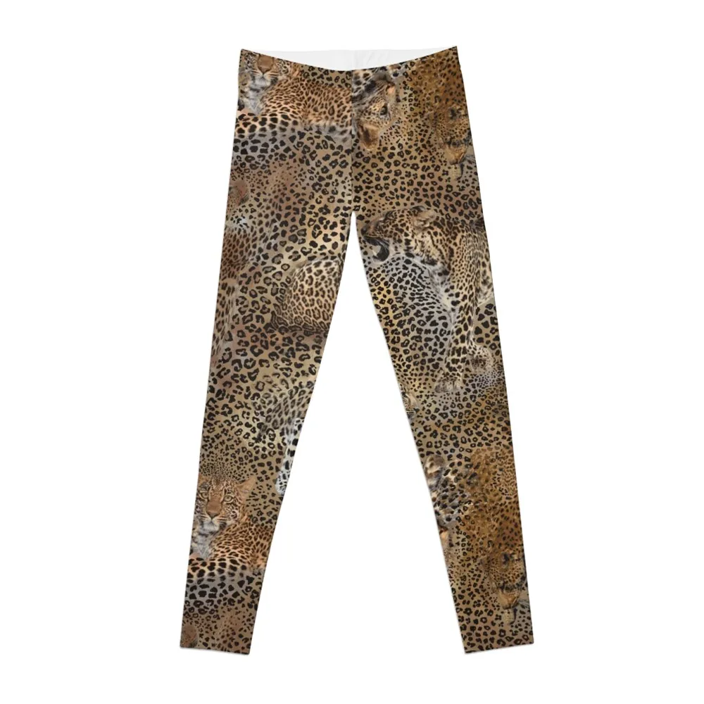 

For The Love of Leopard Leggings gym clothing gym womans Womens Leggings