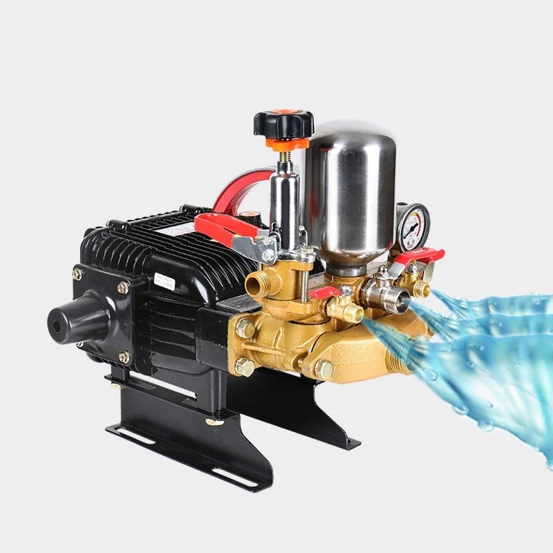 

Free Butter Three-Cylinder Plunger Pump Agricultural High-Pressure Sprayer Garden Pressure Pump Car Wash Pump Head 60/26