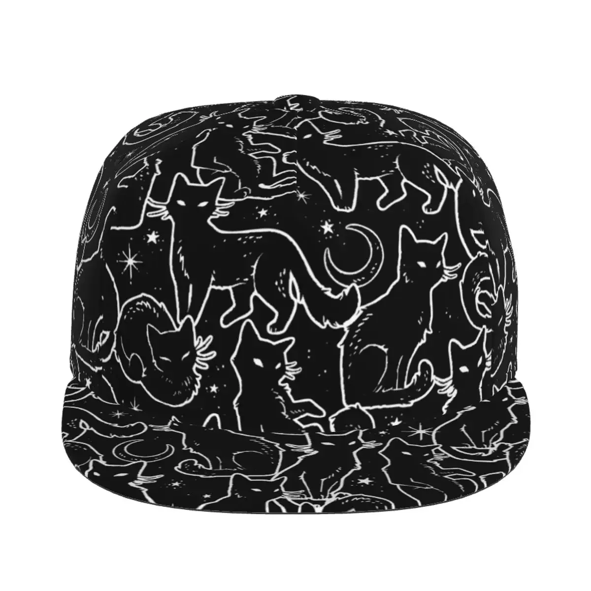 Halloween Black Cat 3D Print Baseball Cap Casual Sun Hat Elegant Ethnic Style Fashion Stage Hip Hop Women Men